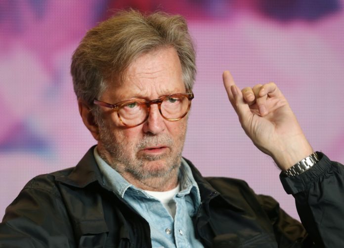 eric-clapton Eric Clapton durante promoção do filme
