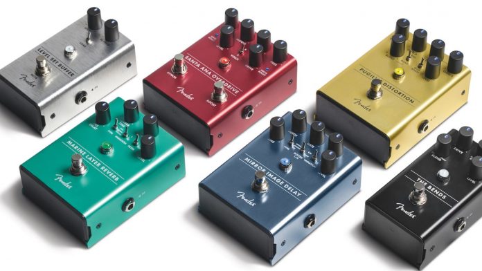 Linha de pedais da Fender, lançada em 2018