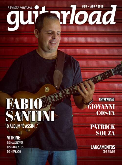 Capa da edição nº 88 da revista Guitarload.