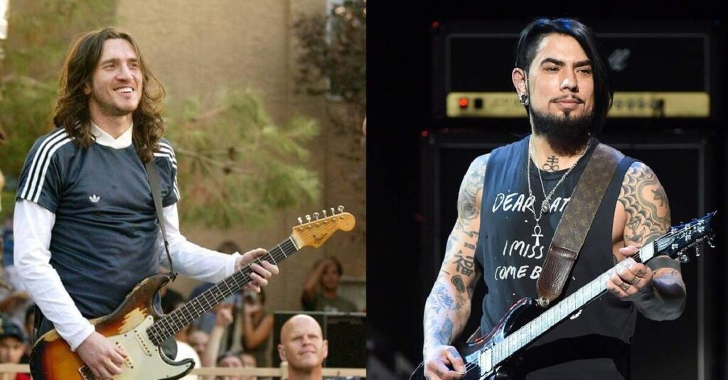 john frusciante e dave navarro