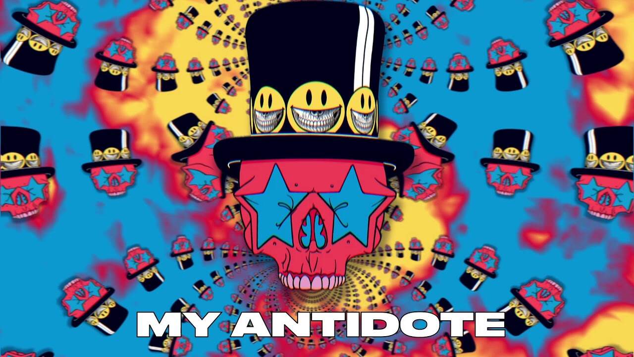 Arte ilustrada do single "My Antidote" do Slash e Myles Kennedy and The Conspirators