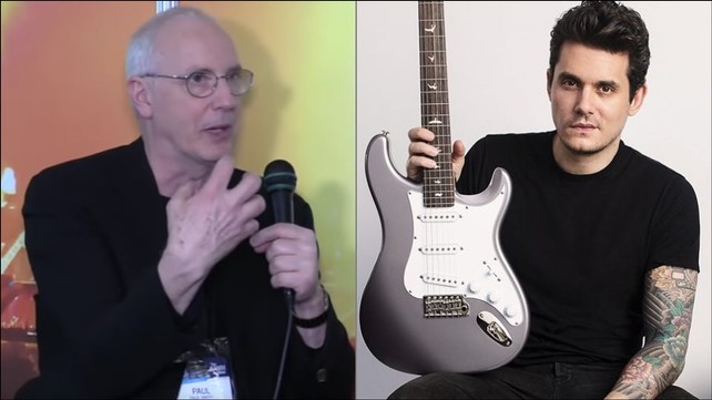 prs-e-john-mayer Paul Reed Smith ao lado de John Mayer