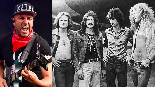 Tom-Morello-e-Led-Zeppelin Tom Morello e o Led Zeppelin