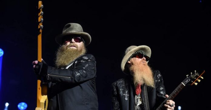 ZZ-Top ZZ Top tocando ao vivo