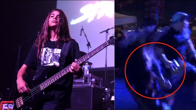 Tye-Trujillo Tye Trujillo tocando com o Suicidal Tendencies