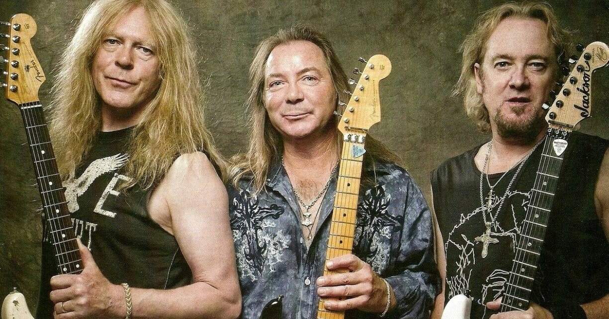 Iron Maiden três guitarristas