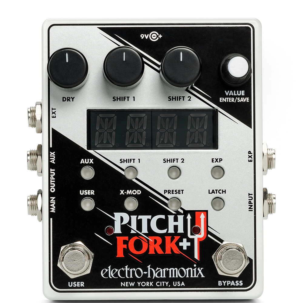 ElectroHarmonix lança o novo pedal pitchshifter Pitch Fork+