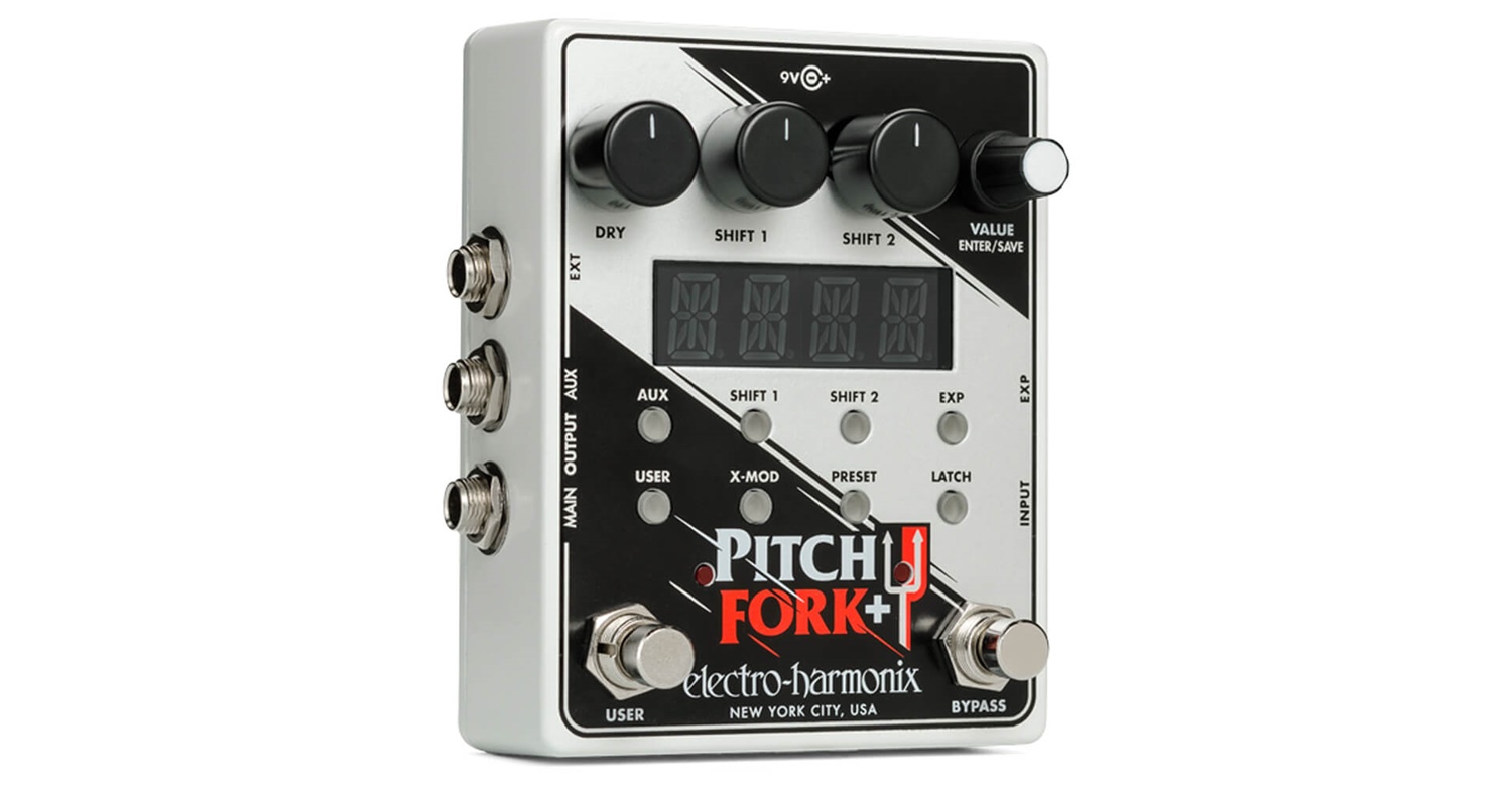 ElectroHarmonix lança o novo pedal pitchshifter Pitch Fork+
