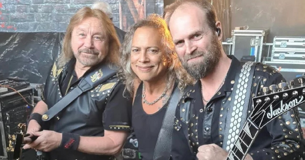 Kirk Hammett e Judas Priest