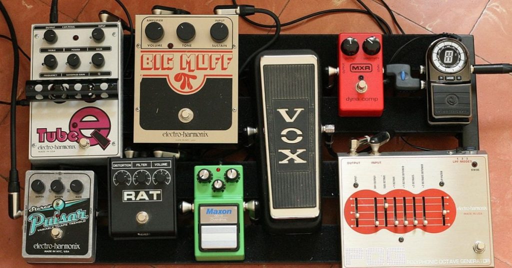efeitos de guitarra