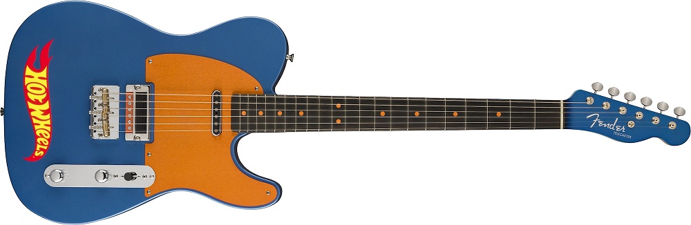 Fender Rip Rod Tele in Hot Wheels Blue