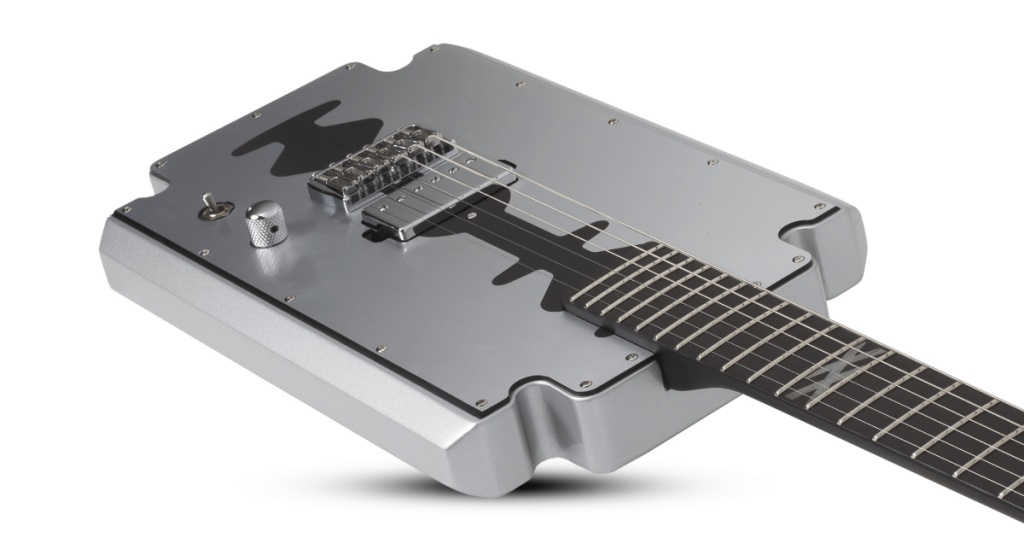 Para tocar ou se barbear? Conheça a curiosa guitarra Schecter Razor Blade