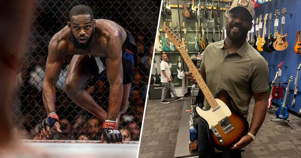 O lutador de MMA Jon Jones estaria trocando o octógono pelos palcos?