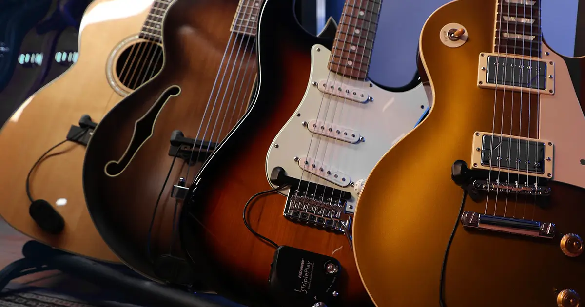 FISHMAN TriplePlay Express ギター用 MIDI Fishman TriplePlay Express: novo captador MIDI traz cabo USB para