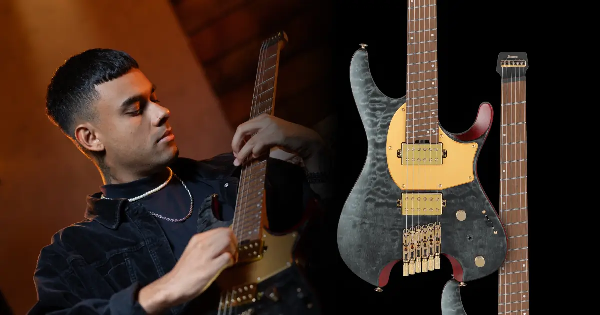 Ibanez MGFM10: conheça a nova guitarra exclusiva de Manuel Gardner