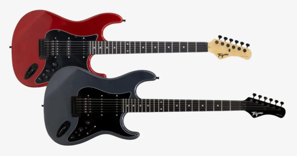 Guitarra Tagima Sixmart, modelos são equipados com efeitos de efeitos, delay e overdrive.
