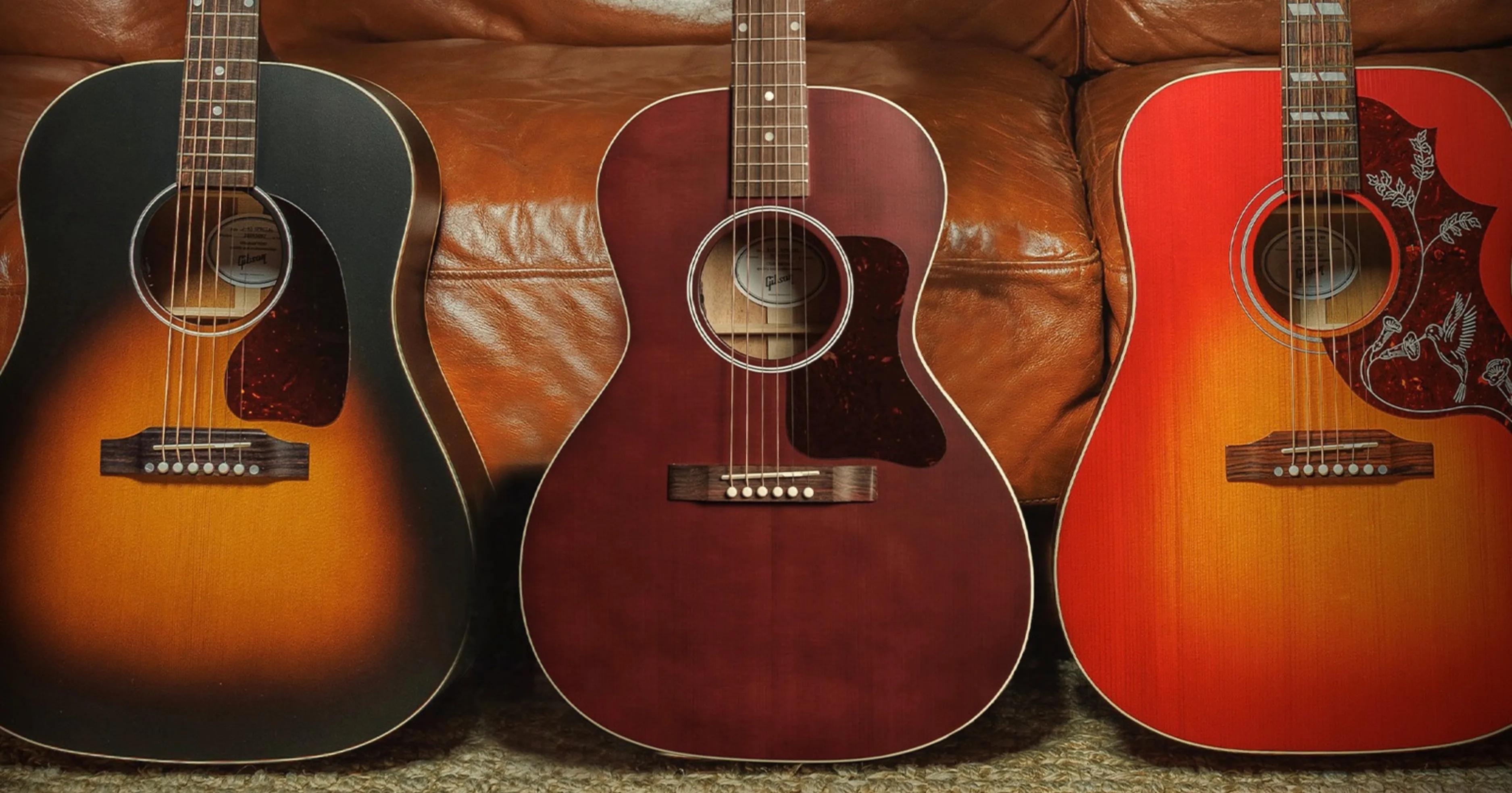 Gibson cria versões mais acessíveis dos violões Hummingbird, J-45