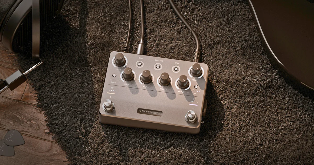 Neural DSP turbina pedaleira Nano Cortex com nova atualização Neural DSP turbina pedaleira Nano Cortex com nova atualização