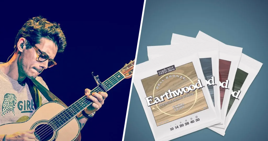 John Mayer e Ernie Ball lançam a linha de coras de violão Earthwood Bell Bronze
