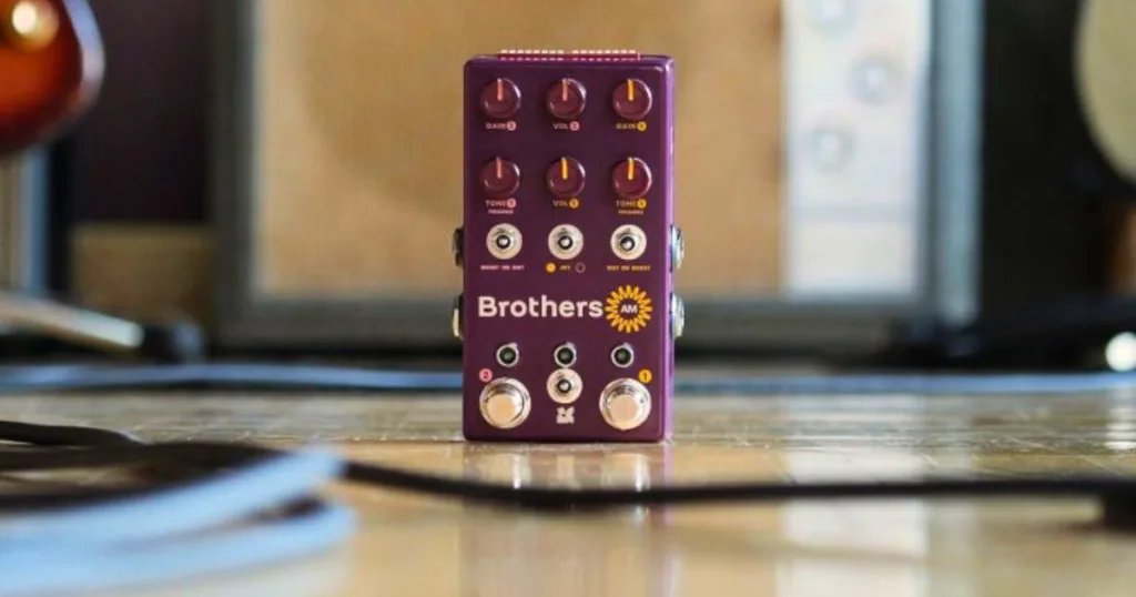 pedal de overdrive Brothers AM finalmente está à venda