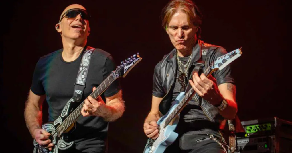 Joe Satriani e Steve Vai liberam vídeo de ensaios da banda nova