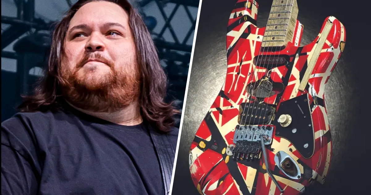 VÍDEO: Wolfgang Van Halen usa a famosa guitarra Frankenstein para gravar novo single