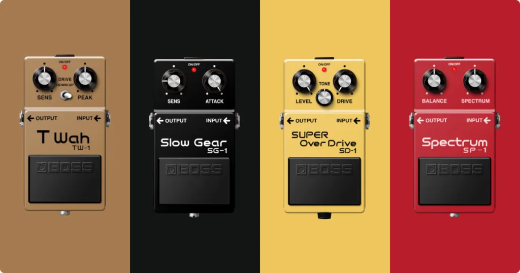 Pedais da Boss no formato plugin