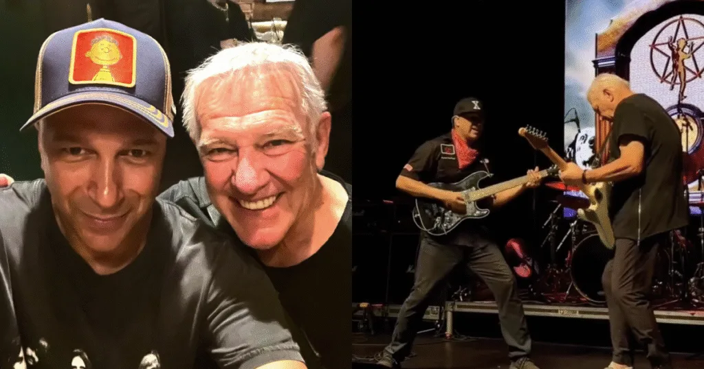 Alex Lifeson participa de show de Tom Morello
