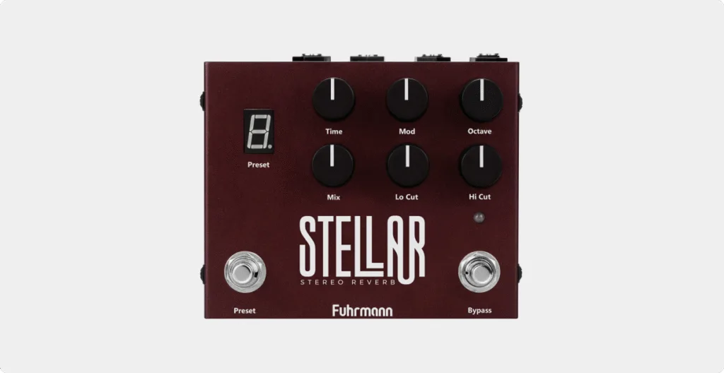 Fuhrmann Stellar, pedal de reverb brasileiro
