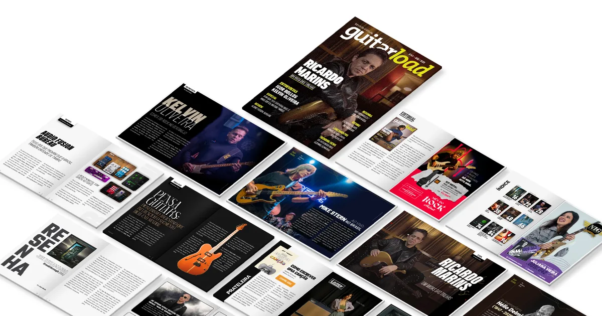 Chegou a edição mais eclética da Guitarload — e você pode ler de graça agora