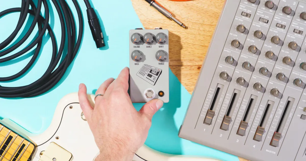 JHS Pedals lança pedal que traz o som lendário do Tascam para o seu setup