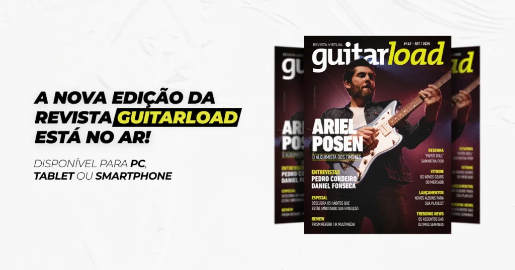 Capa da edição #142 da revista Guitarload