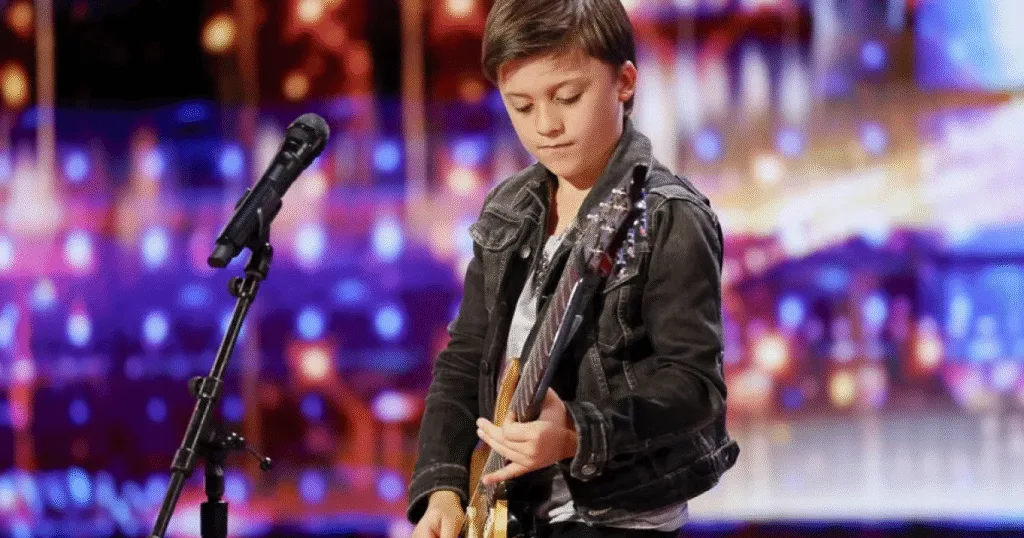 Bay Melnick Virgolino, pupilo de Kiko Loureiro, impressiona no programa America's Got Talent