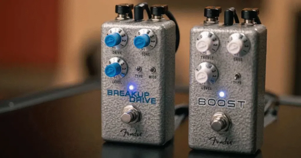 Fender amplia série de pedais Hammertone