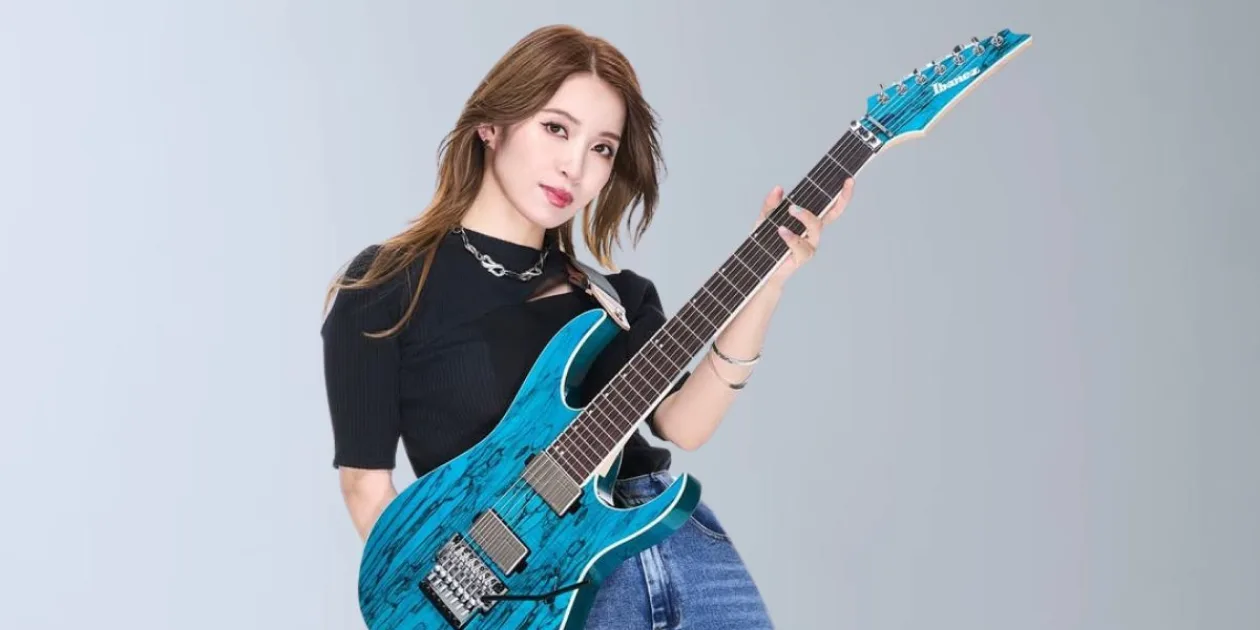 Hazuki ganha guitarra signature da Ibanez: descubra todos os detalhes da HZK1! Hazuki ganha guitarra signature da Ibanez: descubra todos os detalhes da HZK1!