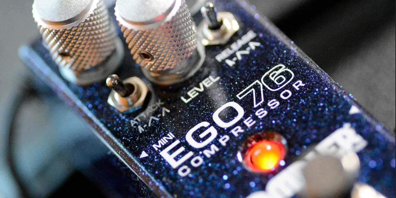 Wampler lança o pedal de compressorMINI EGO 76