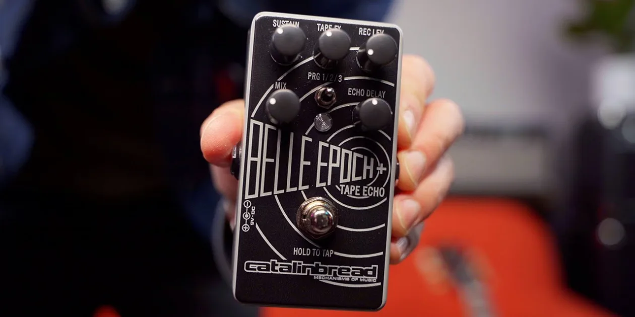 Catalinbread Effects lança o Belle Epoch +, delay compacto que atualiza o clássico simulador de eco de fita