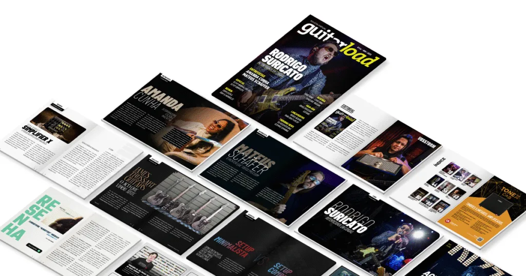 Edição de novembro da Guitarload traz entrevistas imperdíveis