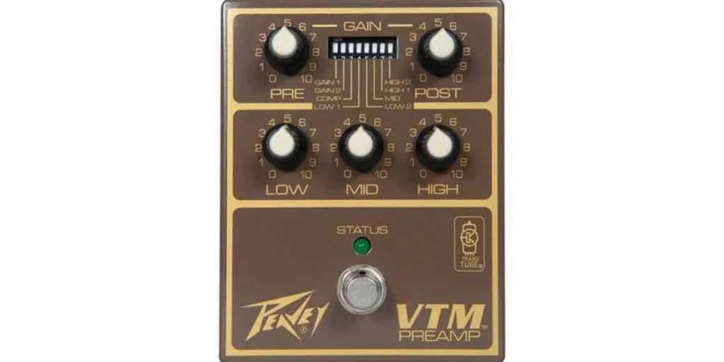 Peavey lança pedal VTM Preamp e revive o timbre dos amps VTM dos anos 80 Pedal da série Legacy recria o pré dos VTM dos anos 80 com alta tensão interna e EQ passivo de três band