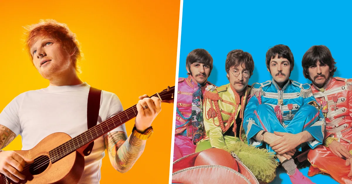 Polêmica: Ed Sheeran supera Beatles como inspiração para músicos iniciantes, diz estudo