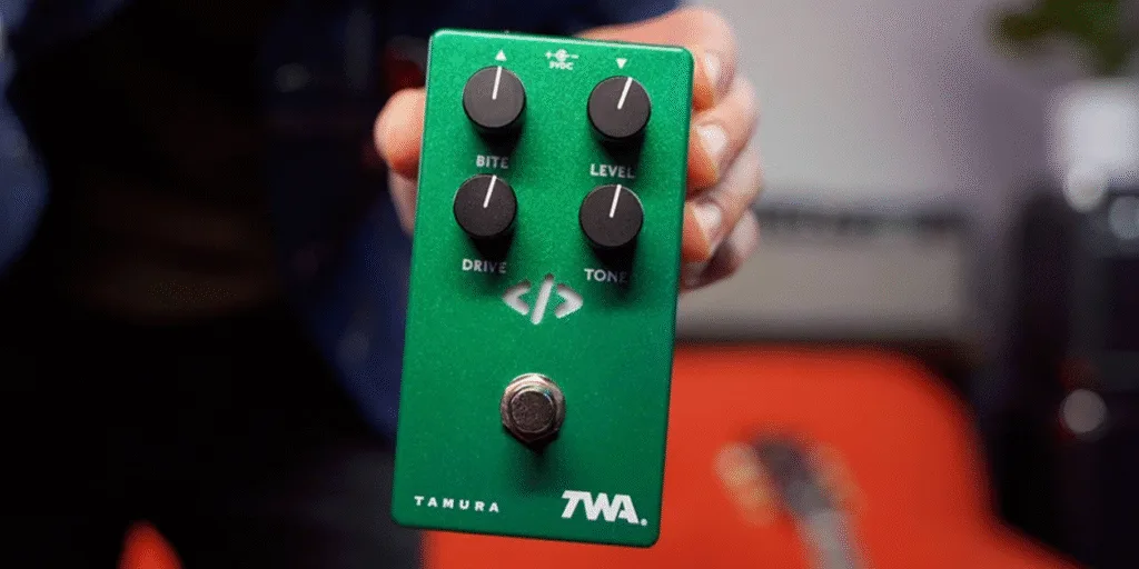 TWA lança o pedal Source Code Overdrive
