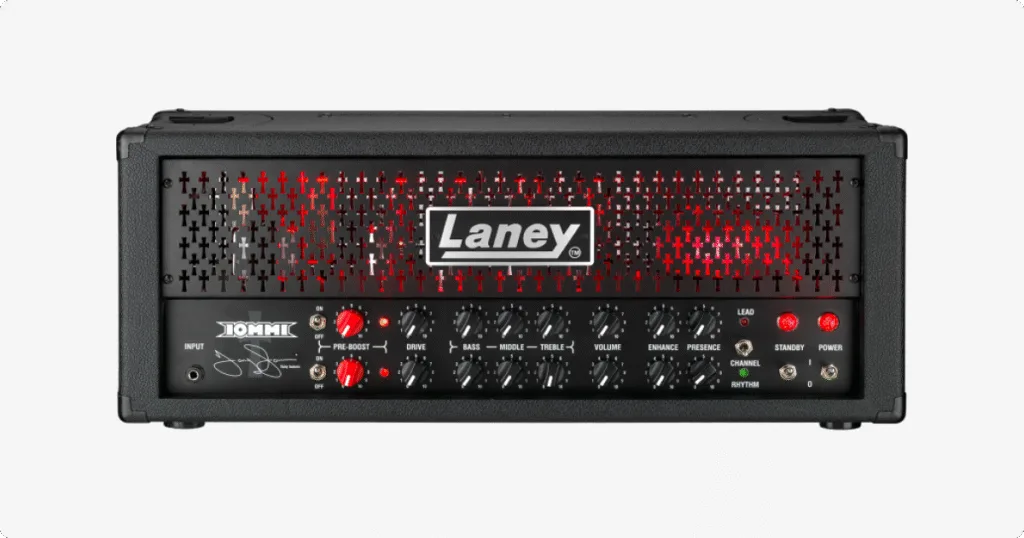 Laney TI100, amplificador raro assinado por Tony Iommi, chega ao Brasil em tiragem mínima. Preço, detalhes, potência e como garantir o seu.