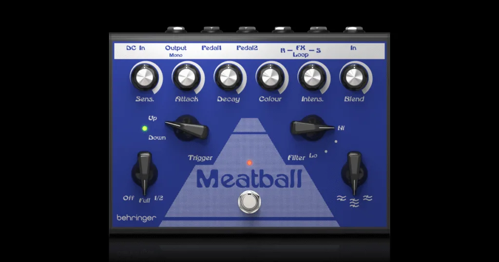 Behringer Meatball: novo pedal é baseado em envelope filter dos anos 1990