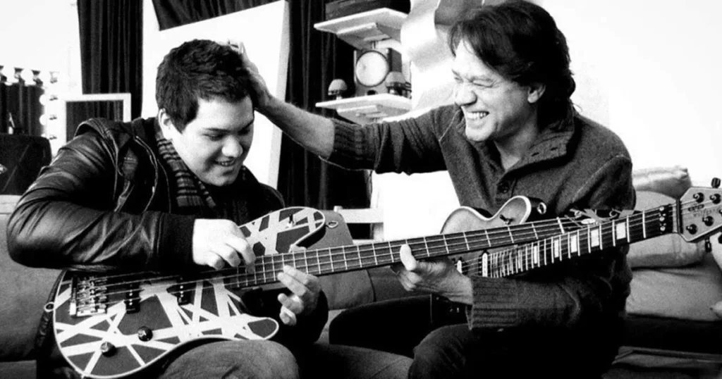 Longe do drama: Eddie Van Halen só queria tocar guitarra, afirma Wolfgang Wolfgang Van Halen faz revelações sobre o pai, Eddie Van Halen