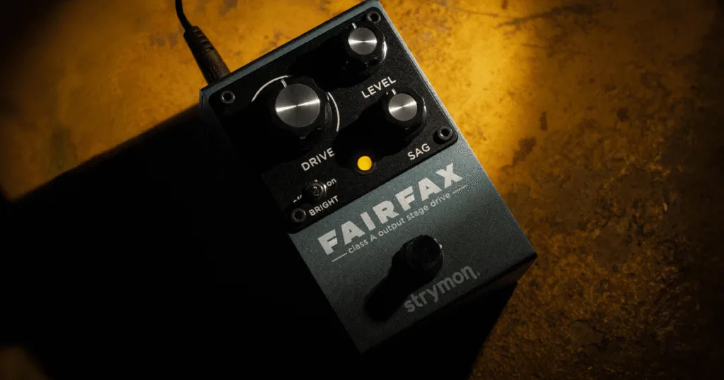 Fairfax Drive: o pedal que marca a entrada da Strymon no mundo totalmente analógico