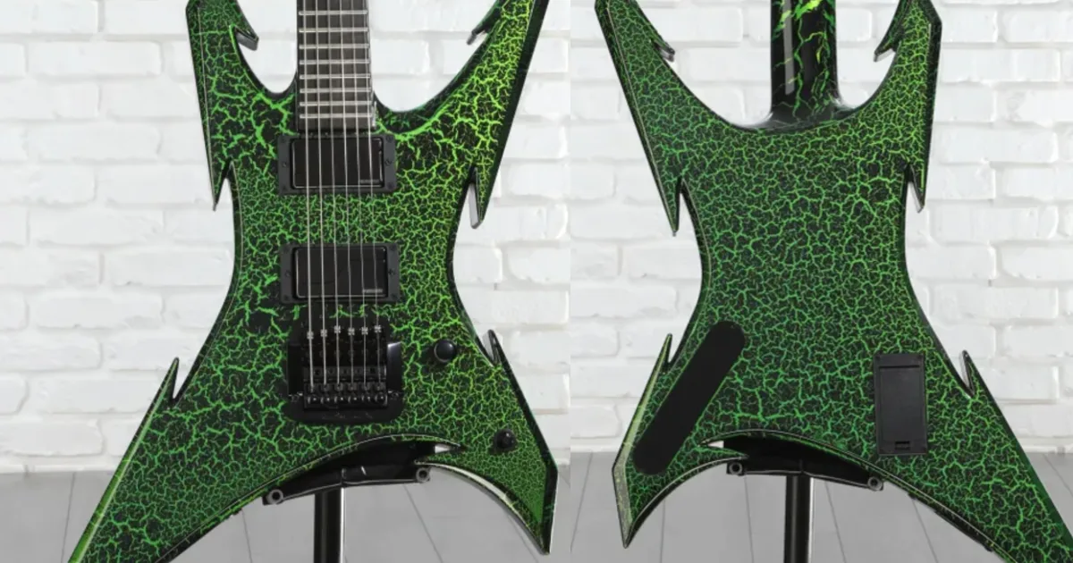 Jackson revela a raríssima guitarra Masterbuilt Extreme Warrior