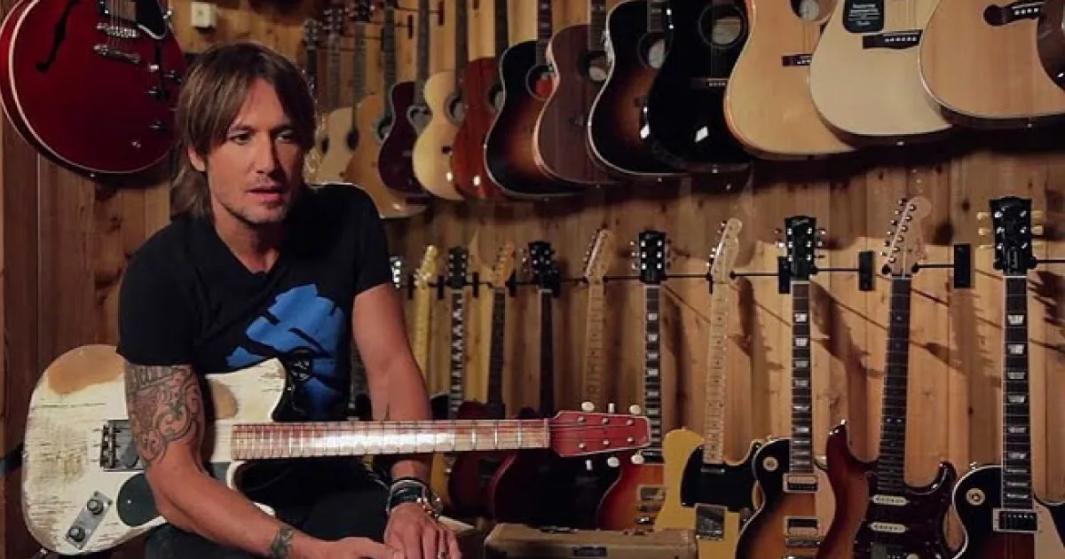 Keith Urban revela o que considera essencial ao comprar uma guitarra