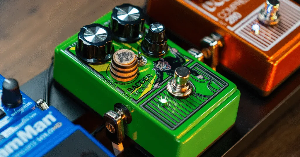 Macaco mais feroz: DOD lança o pedal Badder Monkey Evolução do popular Bad Monkey, latinha ganha controles adicionais e timbres mais flexíveis
