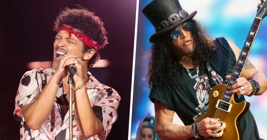 VÍDEO: Slash, Bruno Mars, Nirvana e uma jam que ninguém esperava