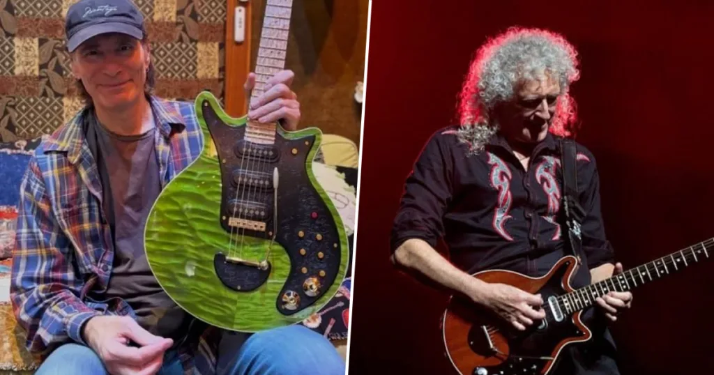 Steve Vai reinventa a guitarra Red Special com versão totalmente personalizada Steve Vai refaz a guitarra icônica de Brian May